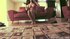 Horny slut with sedcutive curves grinds on a bare cock
