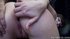 Nerdy teen with big tits rides an old hard cock to orgasm