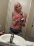 Tattooed emo babe strips naked and got fucked to orgasm