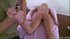 Inked blonde babe got her pussy fingered and fucked during a massage
