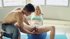 Fit blonde babe got her tight pussy drilled after her morning workout
