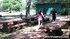 Wearing purple and a jean skirt, she chases after the pervert who violated