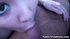 Lowering her poke-a-dot tube top, she reveals her tiny tits, and bald