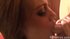 Skinny with a ball cap, he pushes her face into his lap, slipping in her