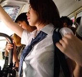 Japanese asian bus fuck