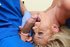 Missionary footjob