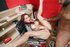 Interracial redhead blowjob