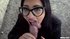 Brunette up blowjob
