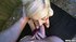 Blonde up blowjob