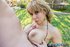 Blonde mature bikini