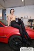 Austrian brunette blowjob