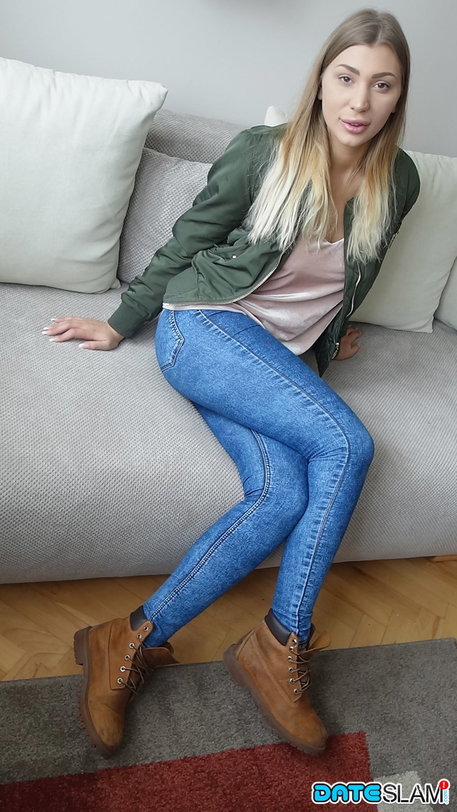 Serbian blonde teen pov blowjob - XXX Dessert - Picture 1