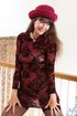 Mature stockings brunette