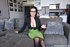 Brunette mature milf pov