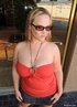 blonde flashing