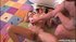 Girl next door with glasses on and little skirt gets tied up and abused