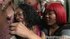 Black guy gets to slip his massive member into a sexy black slut and her