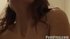 brunette girl gets her