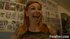 redhead girl with pierced