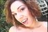 Curly haired babe with hot body gets abused by two horny perverts