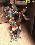 Alien 3d cartoon porn