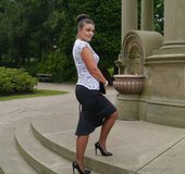 Shiny feet fetish