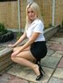 high heels beautiful skirt