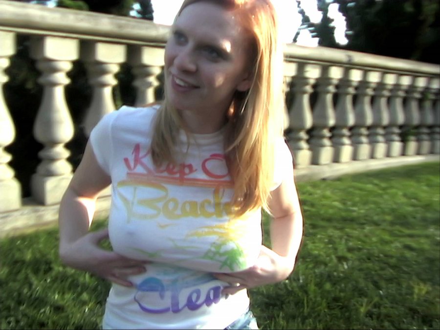 Natural tits amateur redhead girlfriend - XXX Dessert - Picture 2