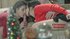 Christmas shaved threesome