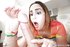 brunette amateur cum mouth