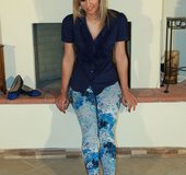 Blonde pretty feet