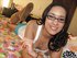 latina teen smoking