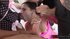 Brunette rough throat fuck