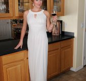 Elegant redhead milf