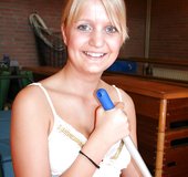 Cute pussy masturbation