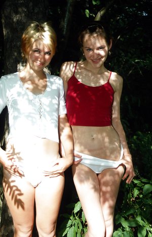 Lesbian tiny teen panties - XXX Dessert - Picture 1