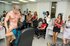 Brunette office party