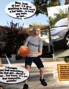 HQ 3d comic shows a breasty slut fucked in MMF threesome - full satisfaction