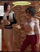 This 3d cartoon porn shows three fetish-loving bitches having kinky fun
