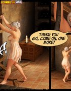 Hot scene with a kinky blonde and an angel in one of the hottest bdsm