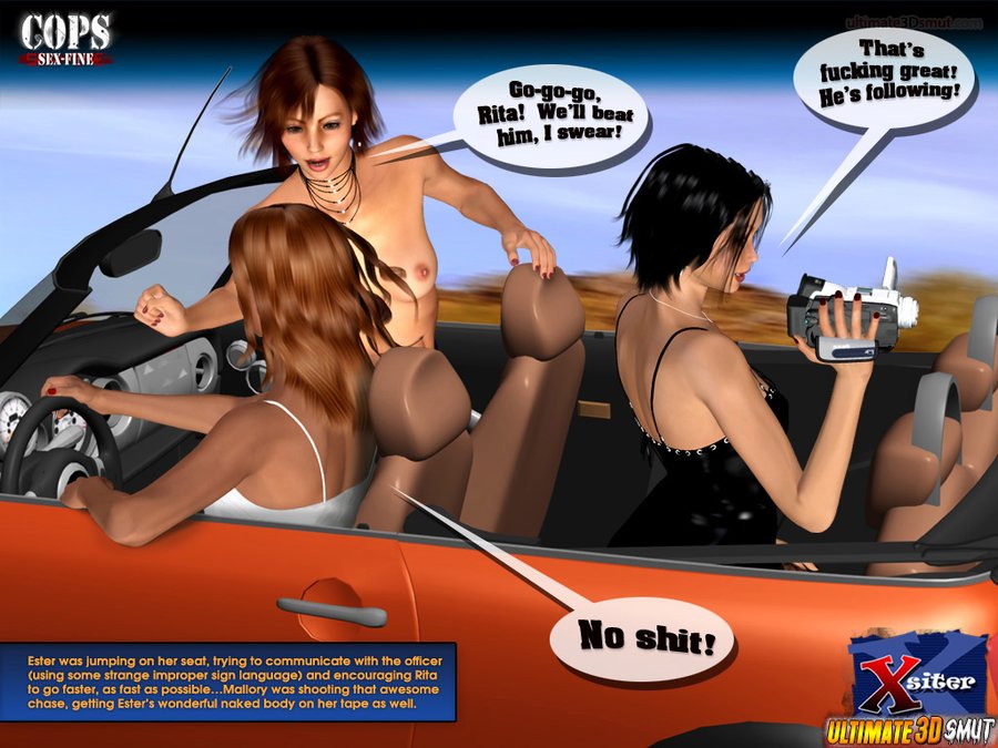 Rude police officer likes to use his cuffs  - XXX Dessert - Picture 1