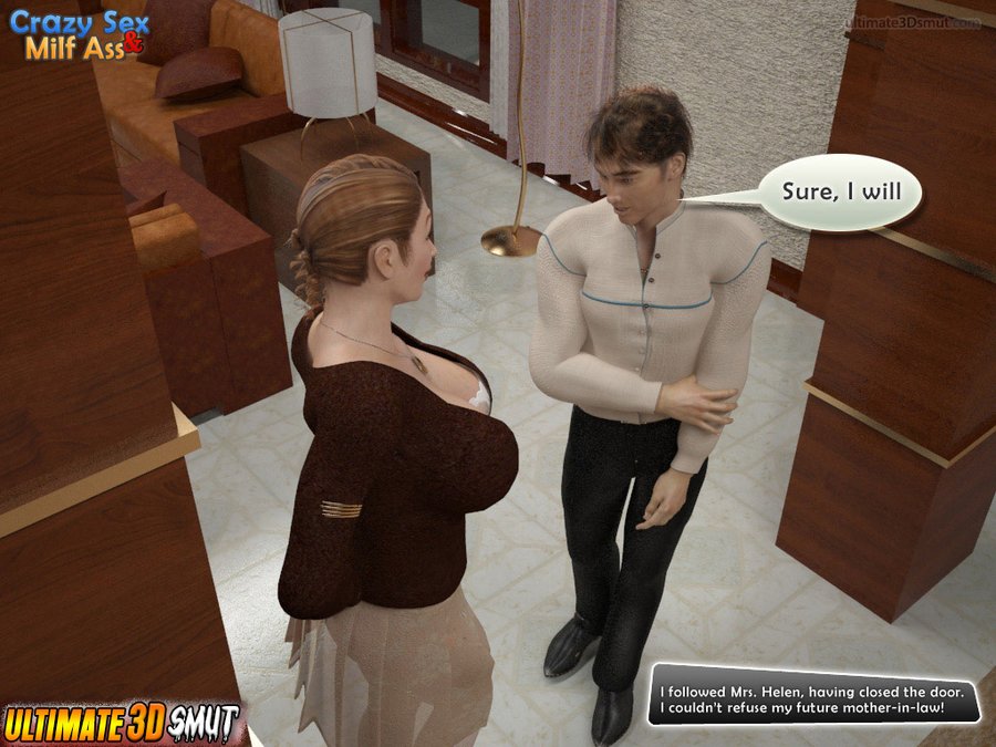 Kinky boy makes bitchy madame get on her kn - XXX Dessert - Picture 1