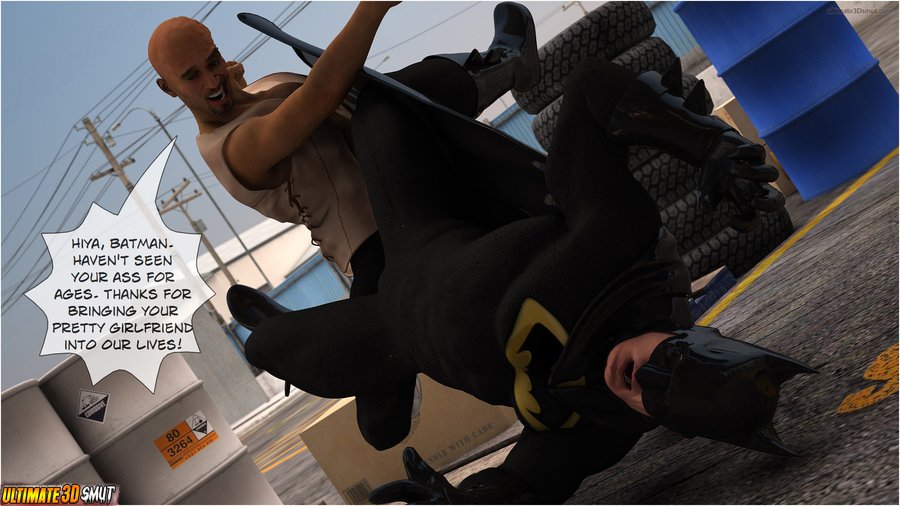 3d cartoon porn Batman in the warehouse, nasty monster dicks strech young virgin ass - XXXonXXX - Pic 5