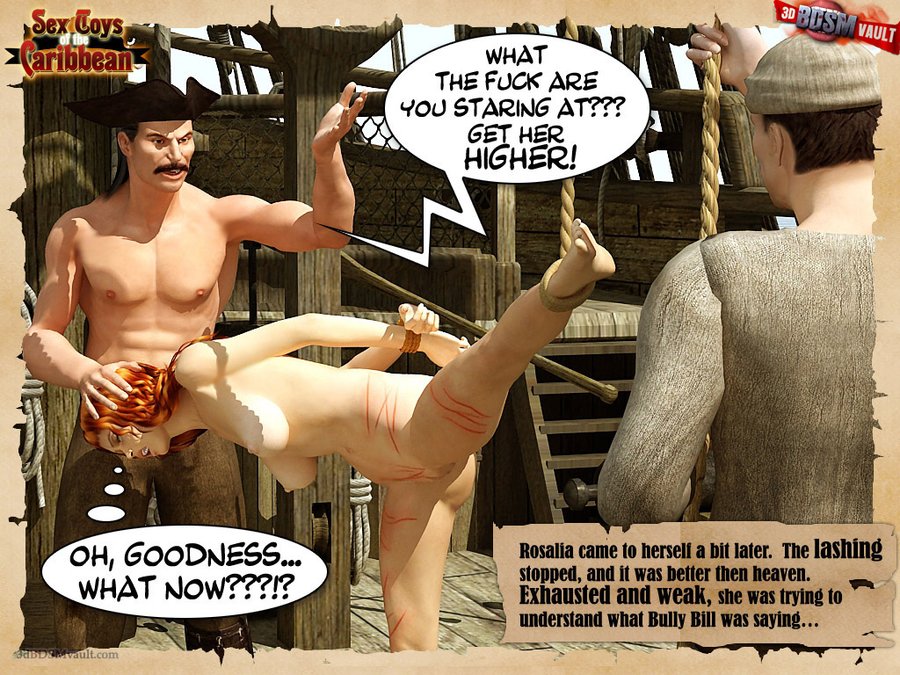 Feisty redhead gets a taste of real pirate  - XXX Dessert - Picture 6