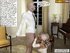 Sinful wife ruthlessly spanked and gagged by nasty dudes on the carpet