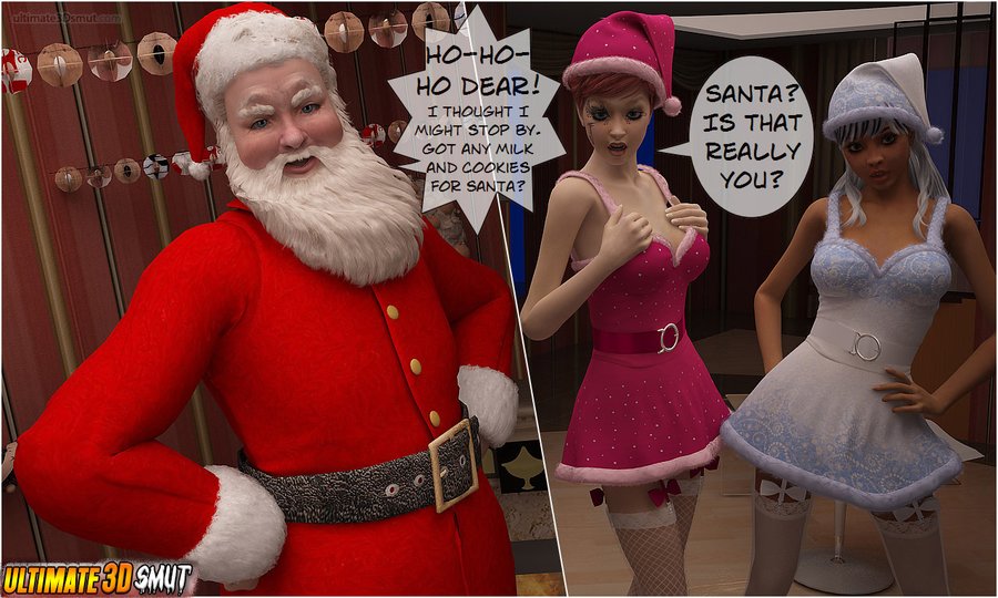 Xxx 3d world nasty santa hot christmas part - XXX Dessert - Picture 1