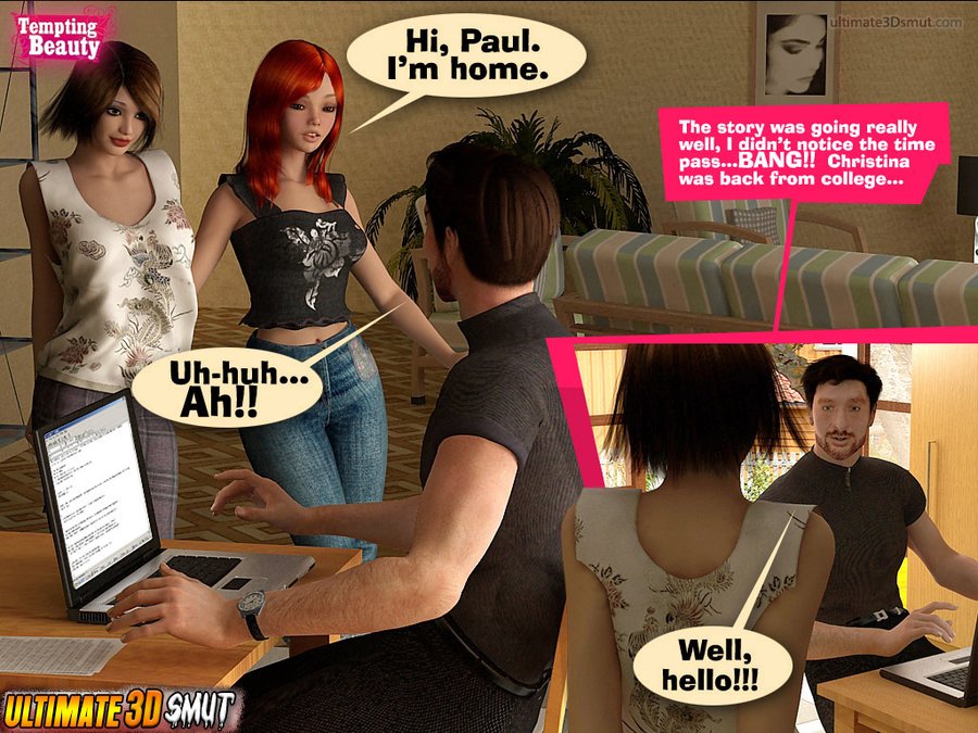 Tempting redhead playing with horny brunett - XXX Dessert - Picture 1