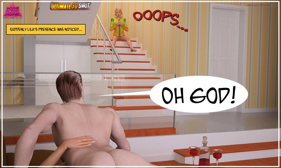 Young daughter watches horny mother roughly fucked by her stepdad on the couch - XXXonXXX - Pic 5