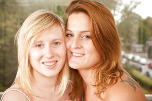 Natural tits gorgeous lesbians - Picture 16