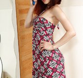 Young redhead amateur